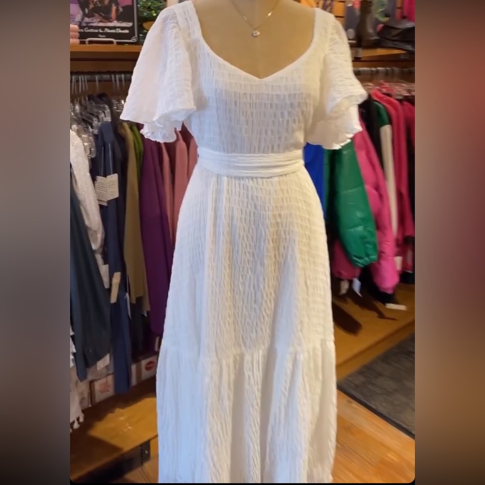 White flowy Dress